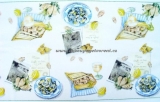 Mořské menu Bretoň, běhoun 50 x 33 cm
