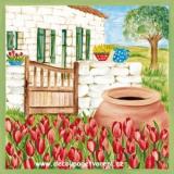 Siena - dům v údolí tulipánů