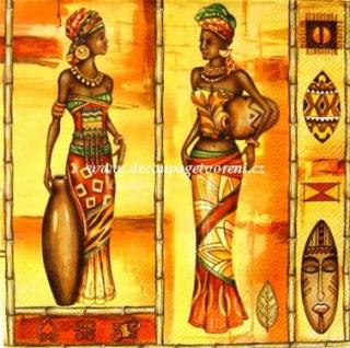 Africký kontinent 1 - symboly a ženy
