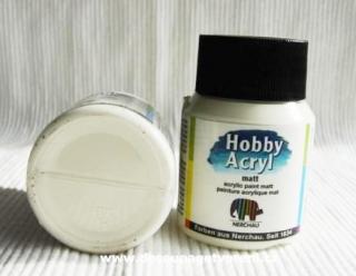 Hobby Acryl matt ANTIK BÍLÁ, 59 ml