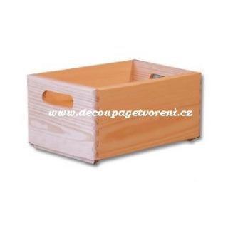 Dřevěný box MANFRED 30x20x15 cm, malý