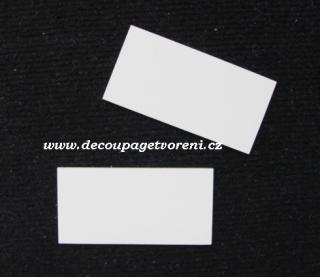 Sololit destička 5x10 cm,  bez háčku