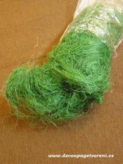Sisal  ZELENÁ TMAVÁ, 25 g