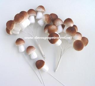 Hřib dubový MALÝ 4 cm, 12 ks/bal.