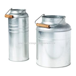 Vázy/bandasky 2,25 l a 5 l plech, 2 ks/bal.