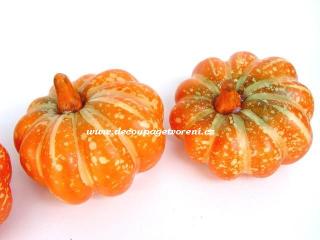 Dýně VELKÁ oranžová 9 cm