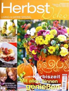 Časopis HerbstDeko Living&More Spezial, speciál podzim