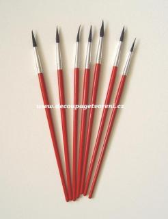 Štětec RED kulatý vel. 6