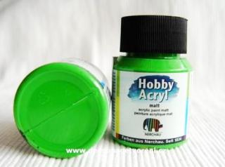 Hobby Acryl matt ZELENÁ SVĚTLÁ, 59 ml