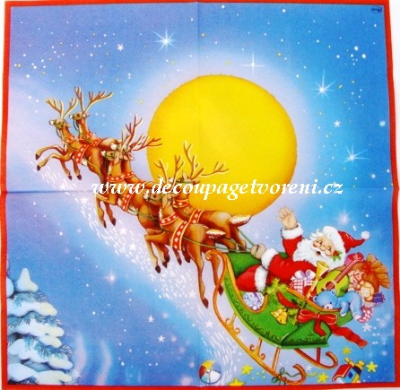 Vánoční spřežení, 20 ks/bal.