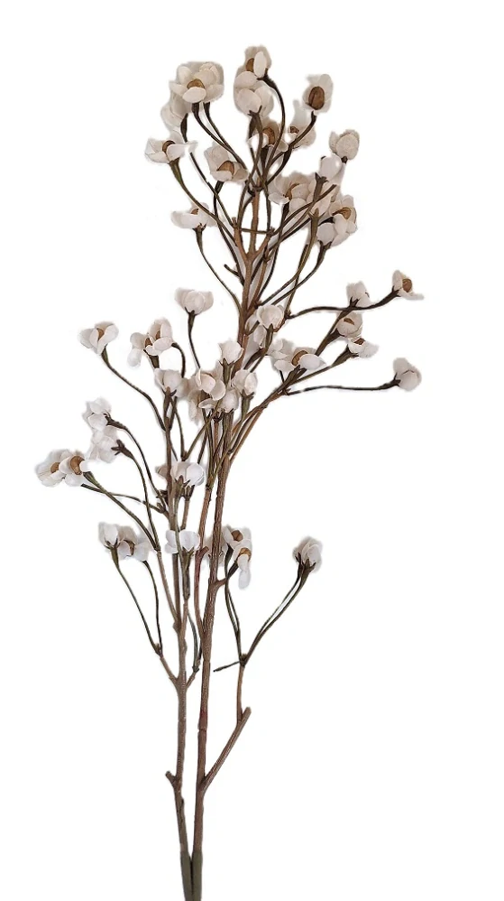Opuč větev 68 cm, krémová