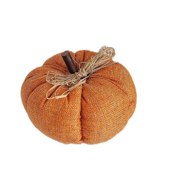 Dýně 15 cm textilní, oranžová