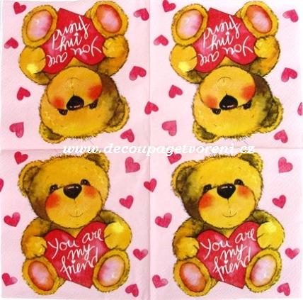 Zamilovaný medvídek