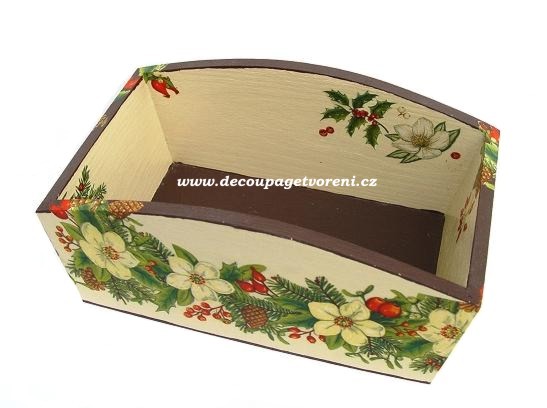 Truhlík 28 cm, čemeřice vánoční (DC)