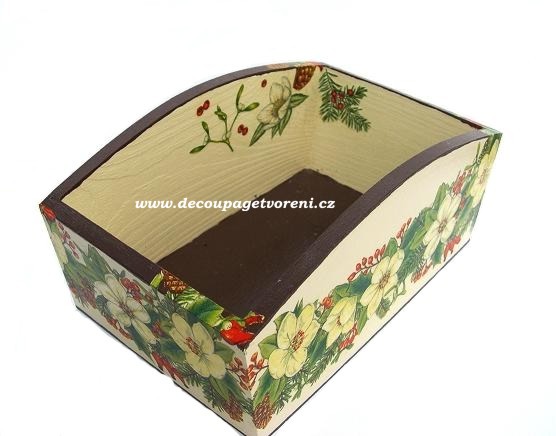 Truhlík 28 cm, čemeřice vánoční (DC)