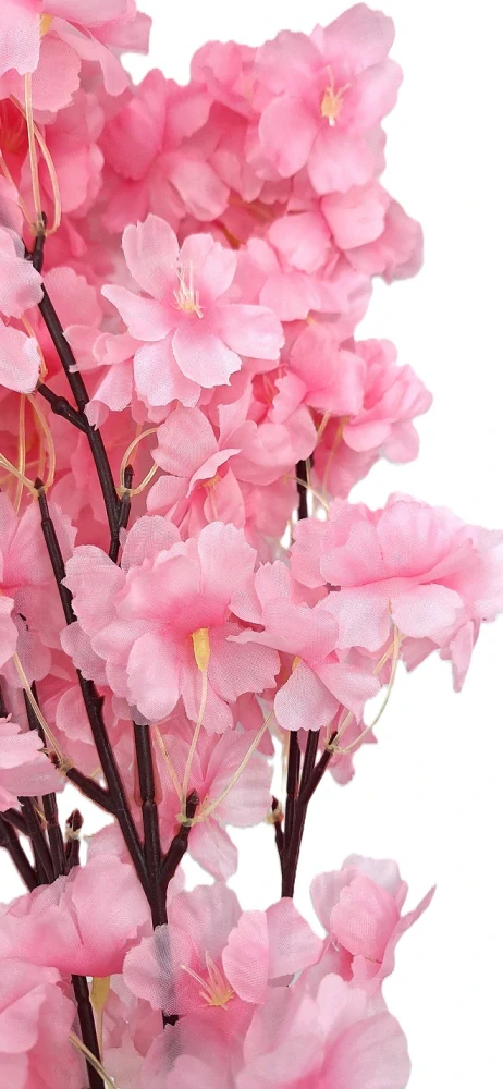 Větev 50 cm třešeň, růžová