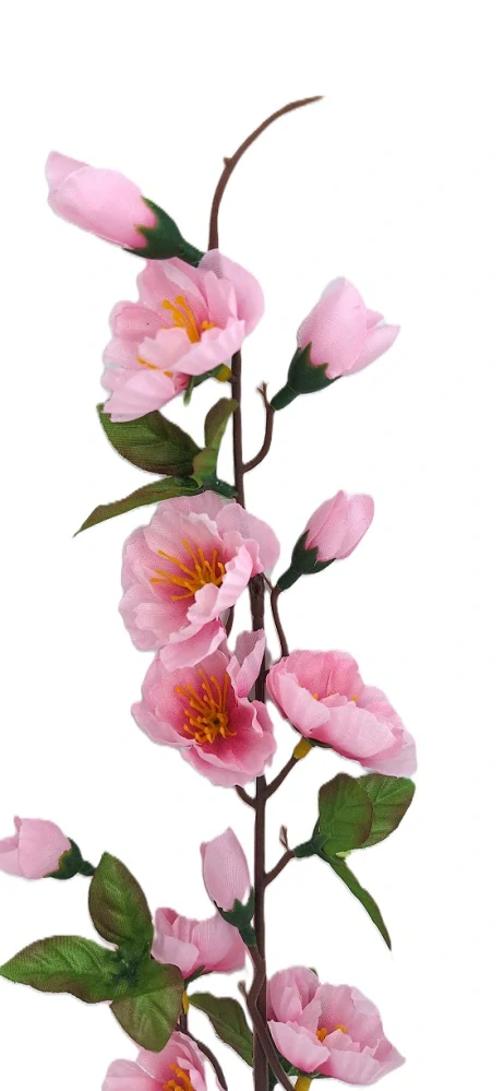 Větev 60 cm broskvoň, růžová