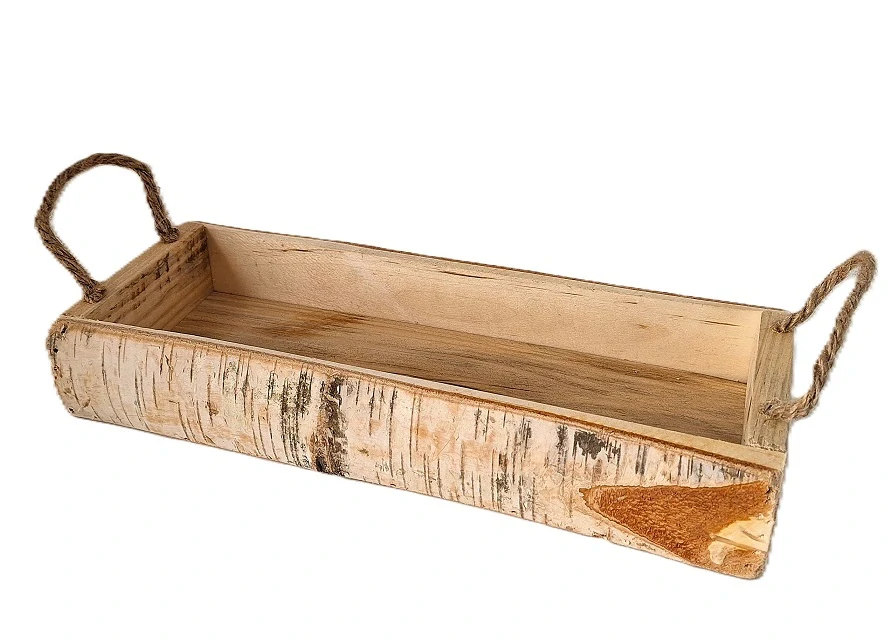 Podnos 30x13 cm bříza (s uchy)