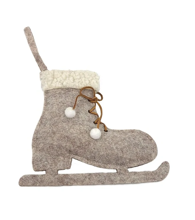 Brusle plsť 20 cm lesní zátiší latté, 1 ks