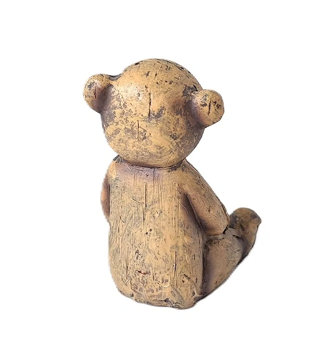 Medvídek s hračkou 8 cm, bubínek