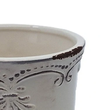 Obal Vintage 11 cm, bílo-hnědá