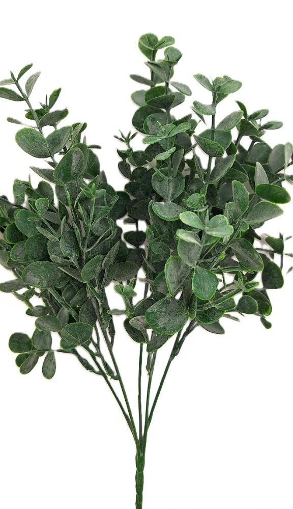 Eukalyptus 35 cm, zelená ojíněná (KL)