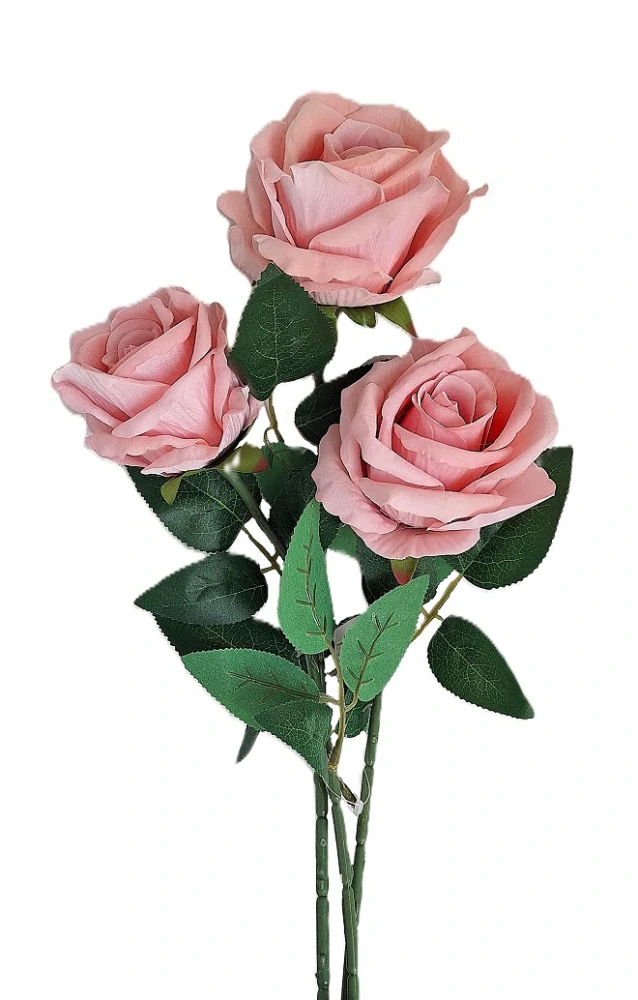 Růže 51 cm, růžová