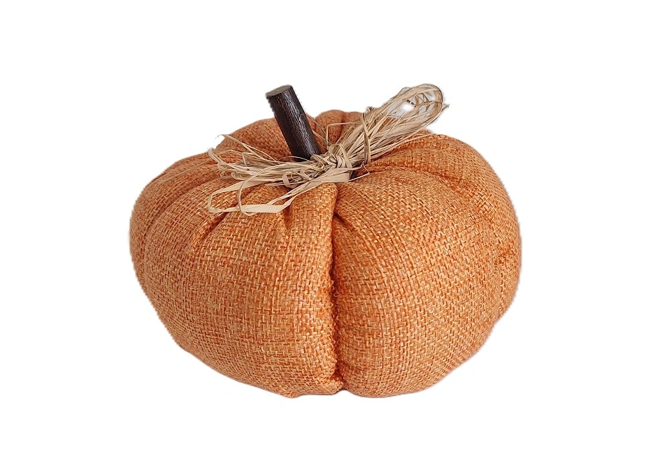 Dýně 15 cm textilní, oranžová