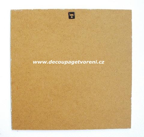 Obraz/deska 32x32 cm, Zima