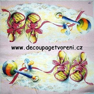 Dětské botičky, aj.