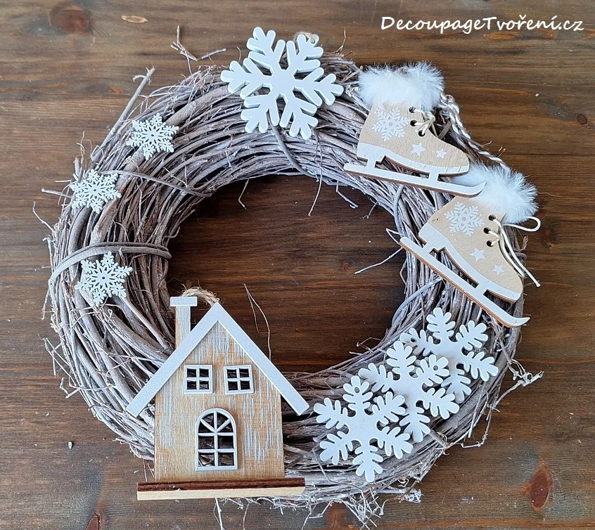 Domek 10 cm, jednopatrový