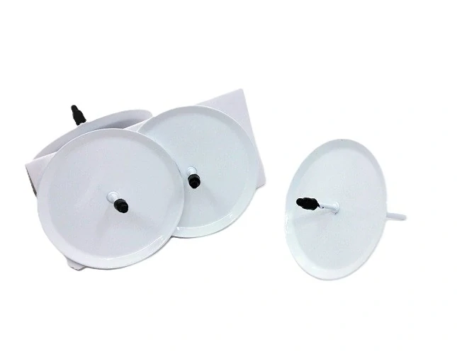 Bodec Ø 7,5 cm s okrajem bílá, 1 ks