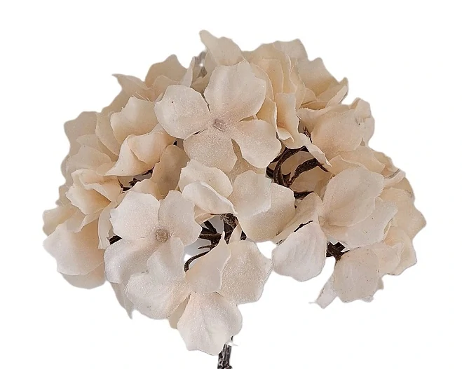 Hortenzie 48 cm, perleť latté (zimní)