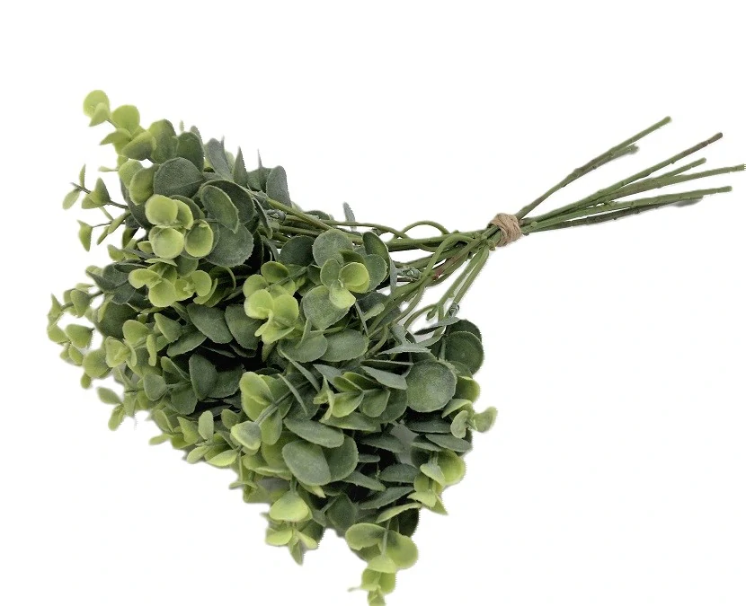 Eukalyptus 37 cm zelená světlá, 4 ks