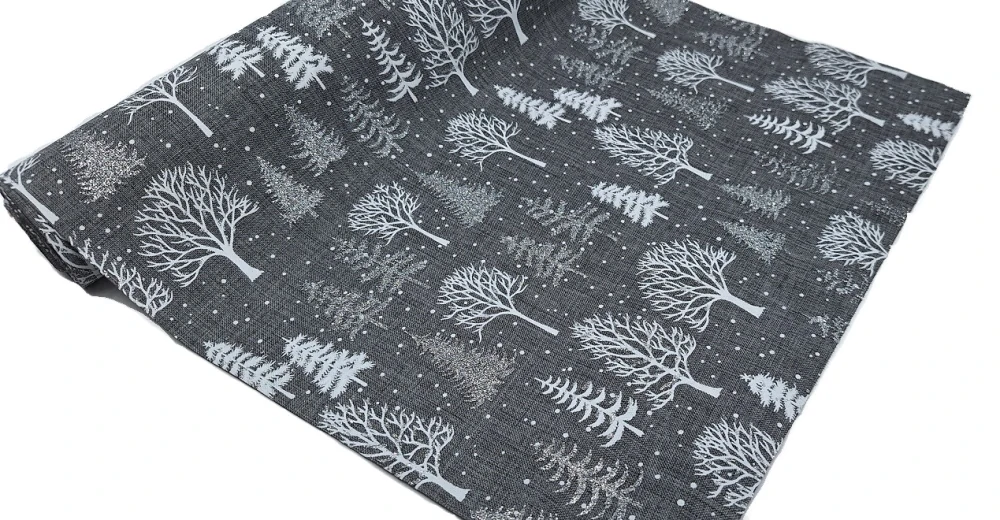 Běhoun 36 cm x 1 m stromy šedá (KL)