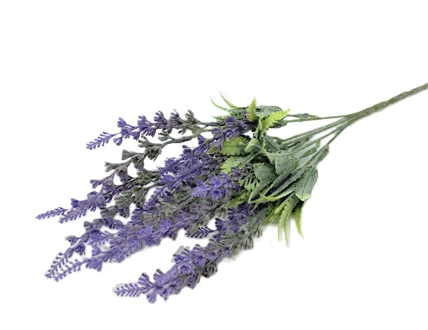 Vřes 33 cm s listy, fialová (KR)