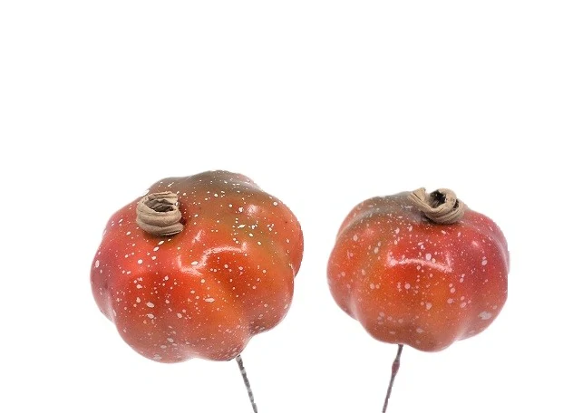 Dýně 5 cm zápich, oranžová/skvrny