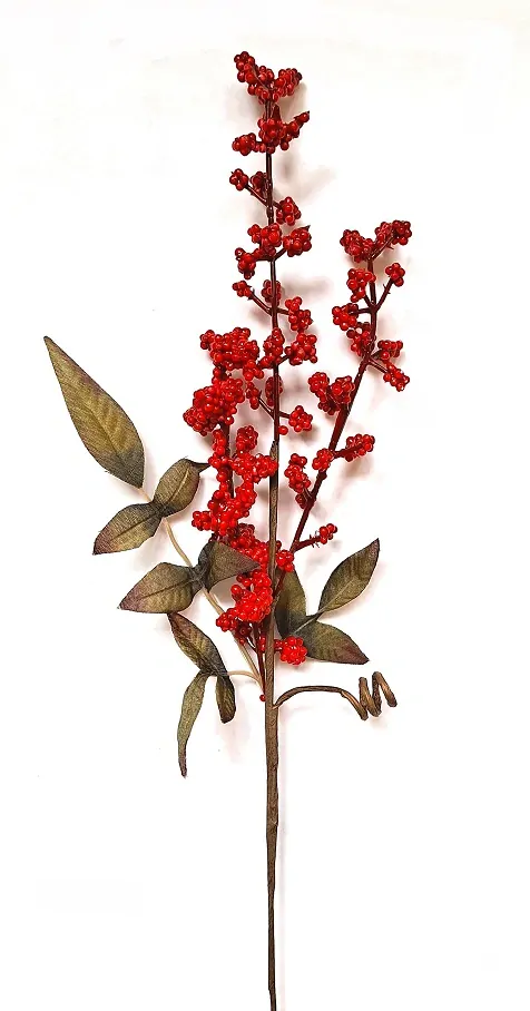 Cesmína 44 cm, větvička s bobulemi