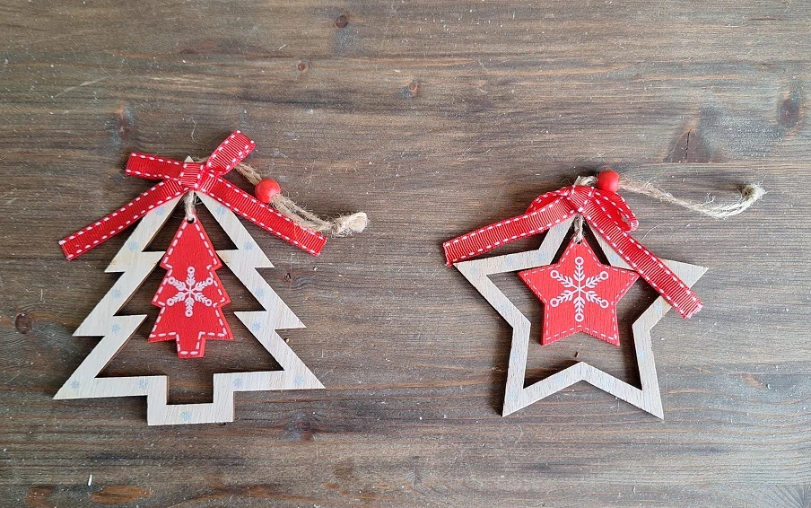 Kolekce Red, stromek 11 cm (závěs)