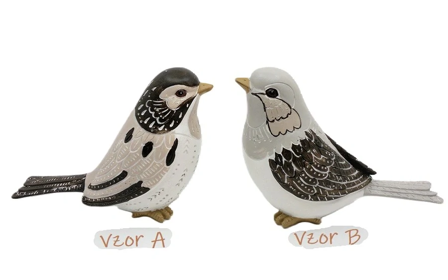 Ptáček 18 cm malovaný