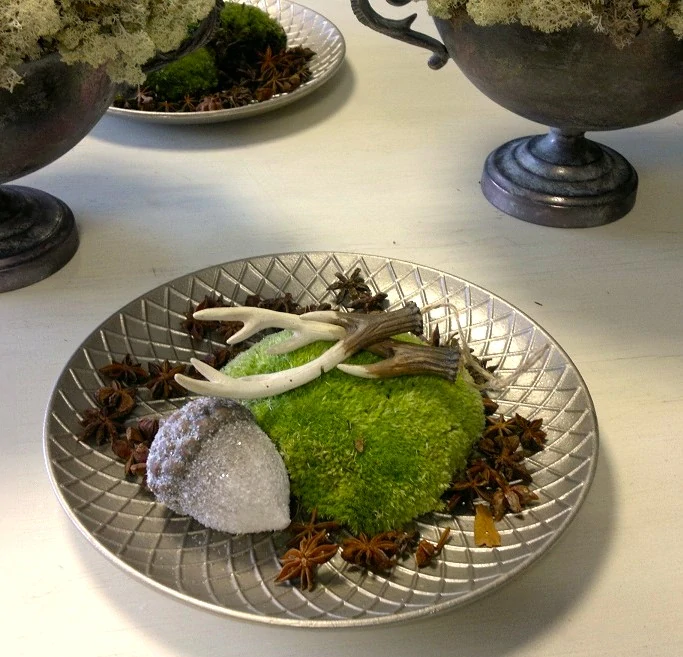 Parůžky 13 cm lesní, 2 ks