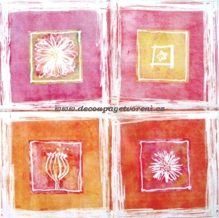 Oranžovo-červené motivy