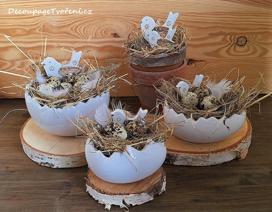 Miska skořápka 11 cm, bílá (typ A)