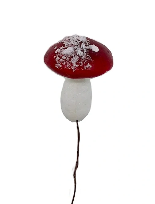 Muchomůrka 5 cm zápich (CM), 3 ks