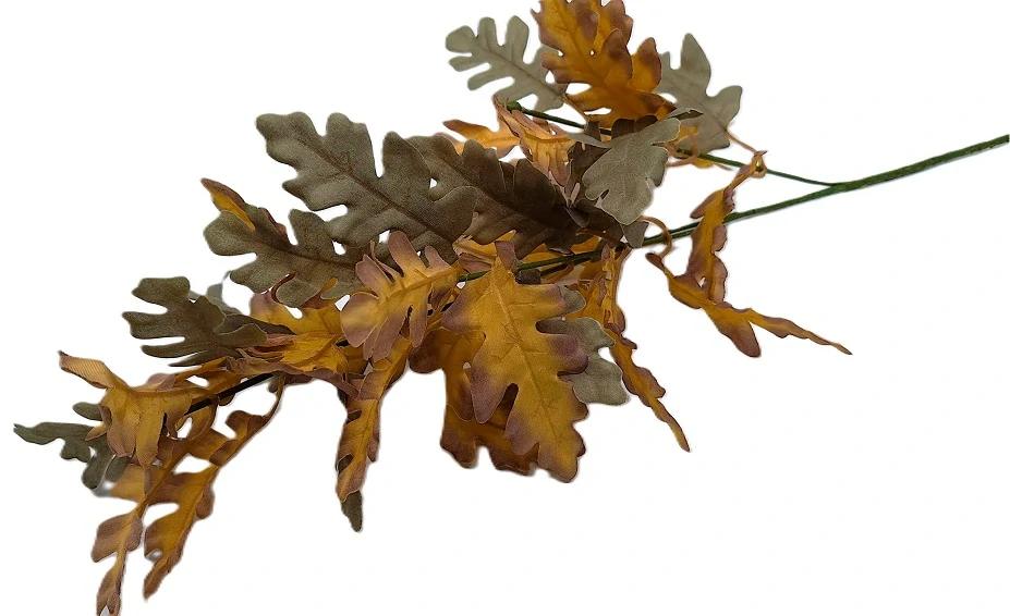 Větev dub 72 cm/X39, žlutá/šedá