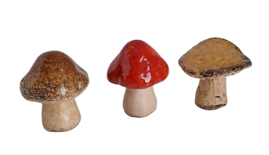 Houby mix 6/7,5 cm, 3 ks (AT)