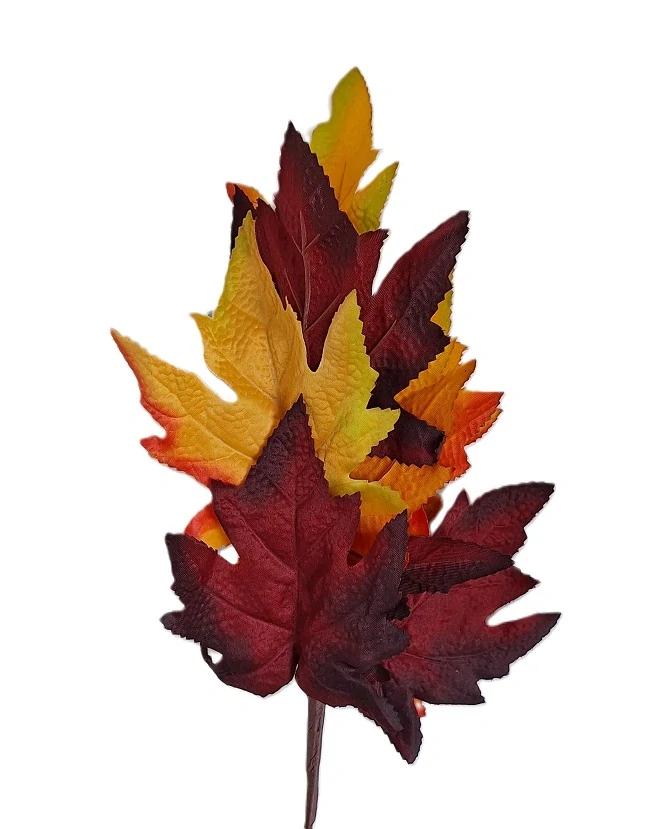 Větev javor 35 cm, barevná mix