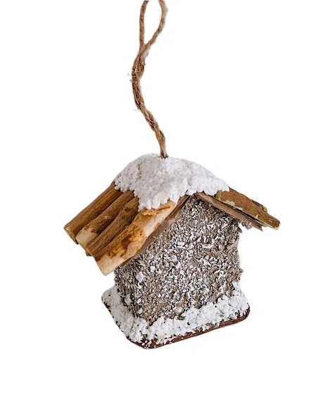 Domek 7,5 cm zimní, sníh