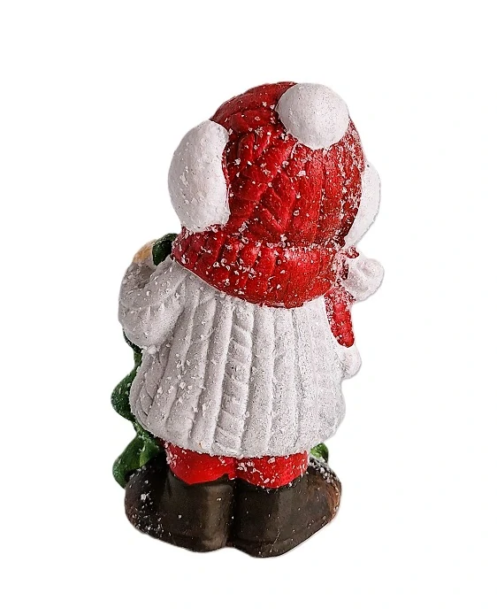 Stromek a chlapec 12,5 cm, sníh