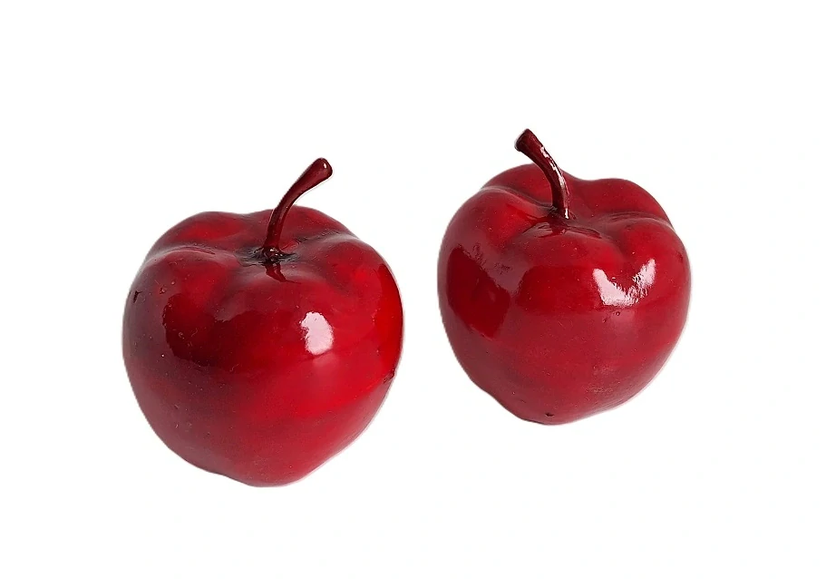 Jablko 5,5 cm, červená lesklá